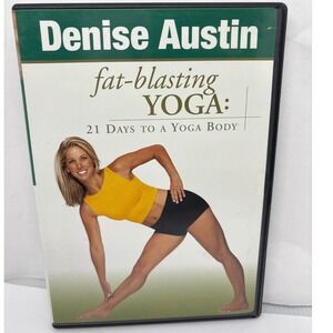 Denise Austin Fat Blasting Yoga 21 Days To a Yoga Body Workout DVD